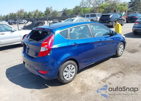 2017 Hyundai Accent Se from USA, damaged, VIN KMHCT5AE2HU315832